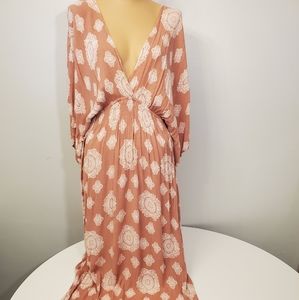 Miley & Molly Boho Printed Maxi Dress
